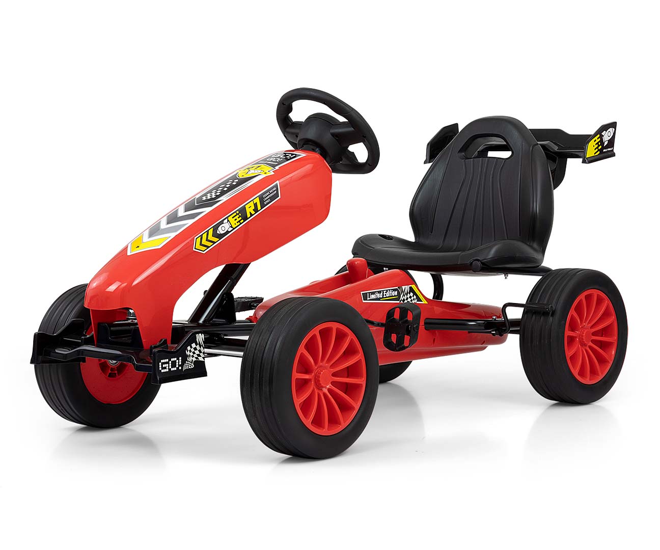 MILLY MALLY Rocket Red Pedal Go Kart – kūdikių prekė