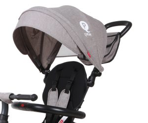 MILLY MALLY Qplay Tricycle Rito Plus pilka