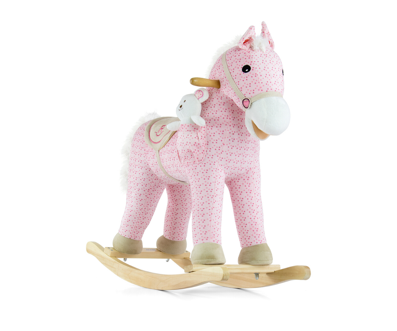 MILLY MALLY Ponis rožinis arklys – kūdikių prekė