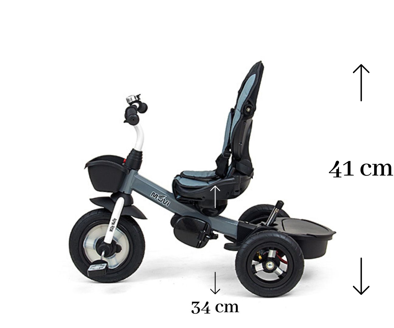MILLY MALLY Movi blue 5in1 triratis – kūdikių prekė