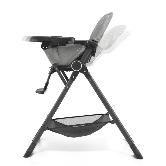 KINDERKRAFT FOLDEE GREY aukšta kėdutė - Image 4