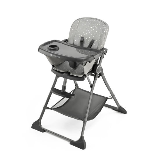 KINDERKRAFT FOLDEE GREY aukšta kėdutė - Image 5