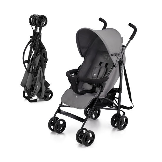 KINDERKRAFT TIK GREY vežimėlis