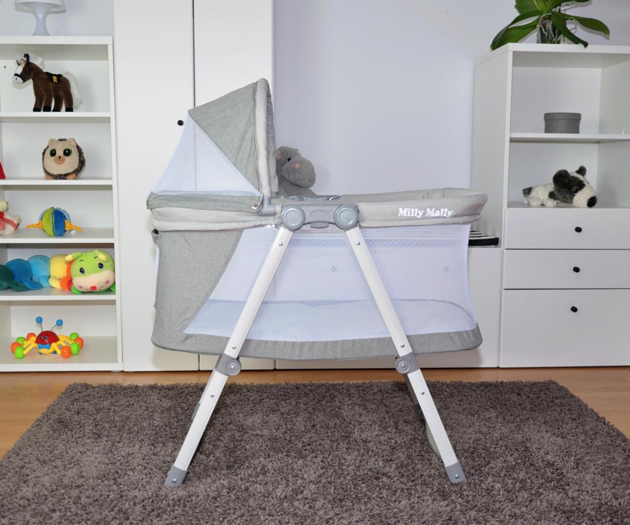 MILLY MALLY Jane Pink lovelė/lopšys – kūdikių prekė