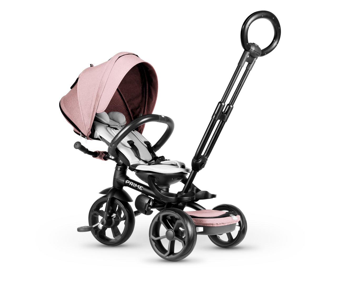 MILLY MALLY Qplay naujas Prime Pink triratis – kūdikių prekė