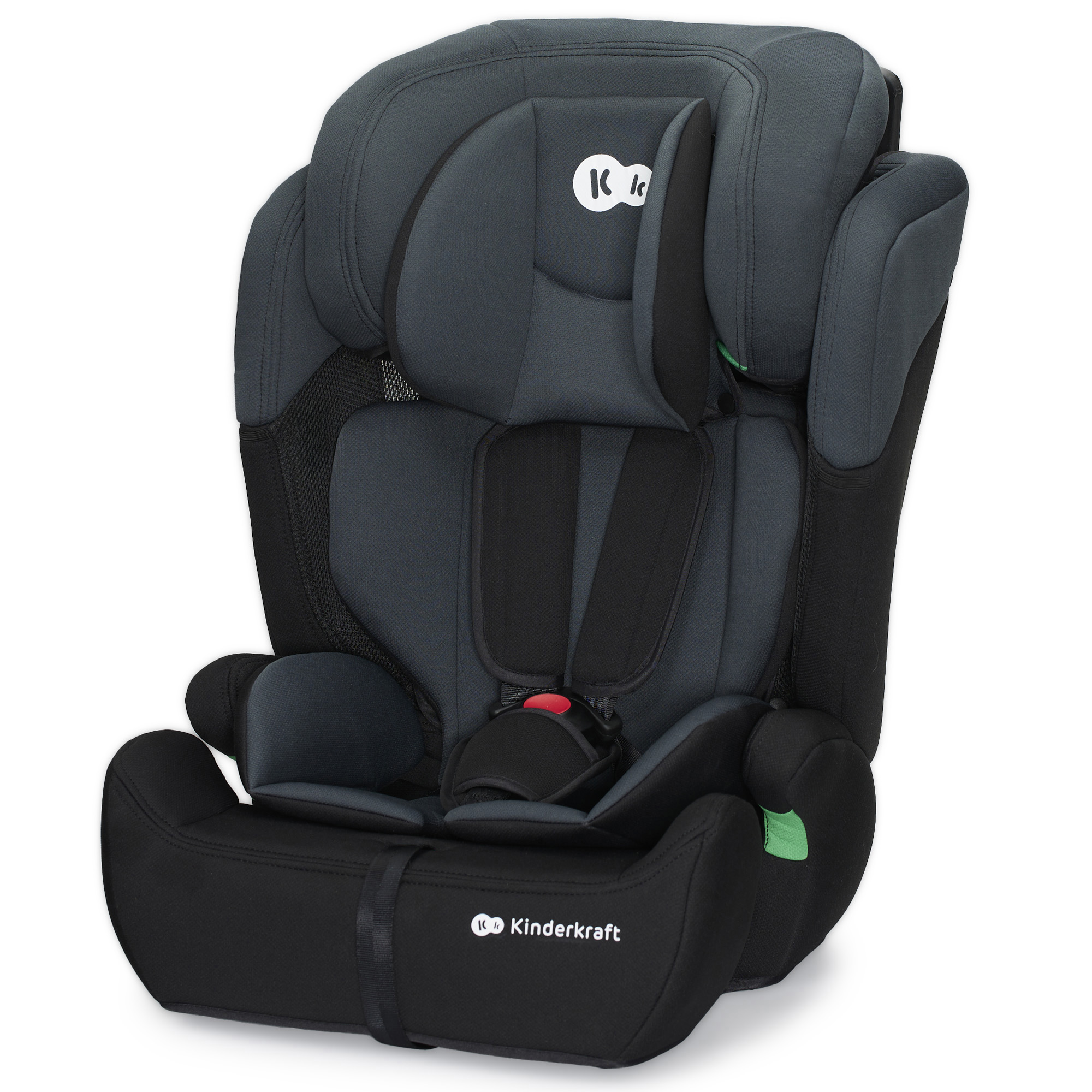 KINDERKRAFT automobilinė kėdutė COMFORT UP 2 i-Size 76-150cm BLACK – kūdikių prekė