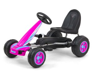 MILLY MALLY Viper Pink Pedal Go Kart