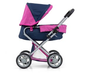 MILLY MALLY Alice Prestige Navy lėlės vežimėlis