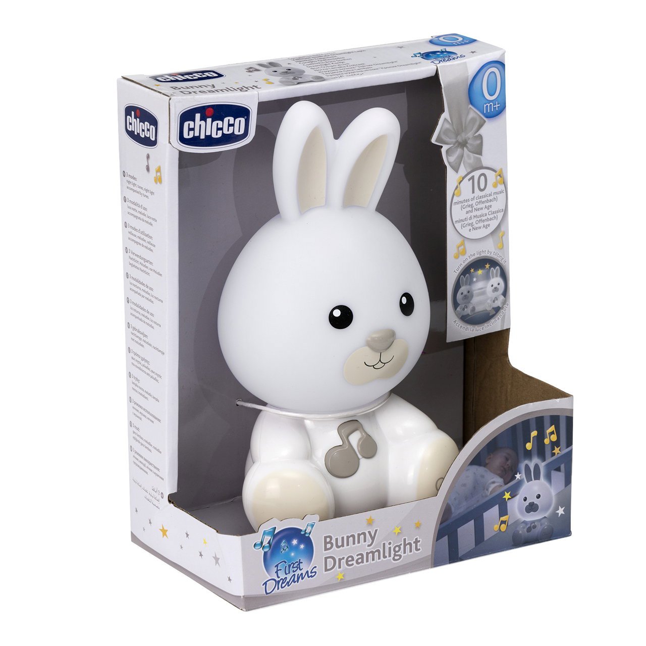 CHICCO FD BUNNY naktinė lempa - Image 3