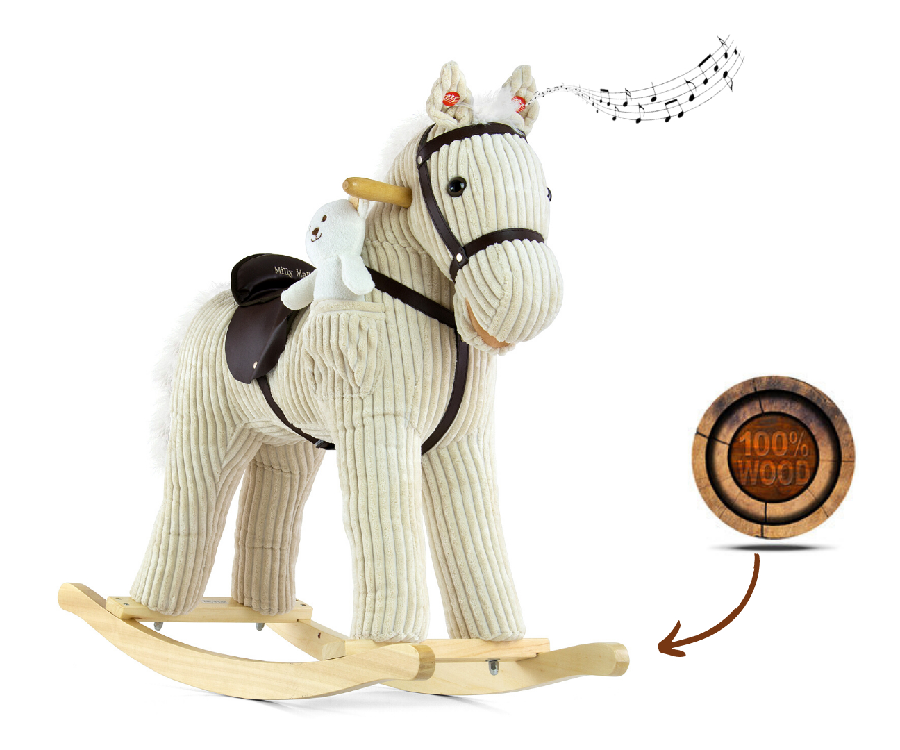 MILLY MALLY Pony Luna – kūdikių prekė