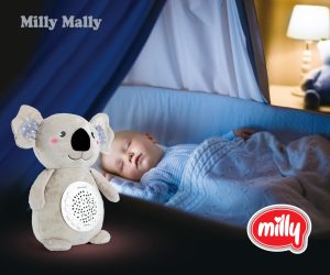 MILLY MALLY Milly Koala pliušinis žaislas su projektoriumi