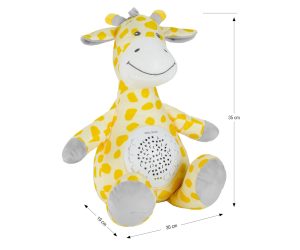 MILLY MALLY Milly Giraffe pliušinis žaislas su projektoriumi