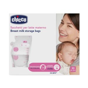 CHICCO Pieno laikymo maišeliai 30 vnt.