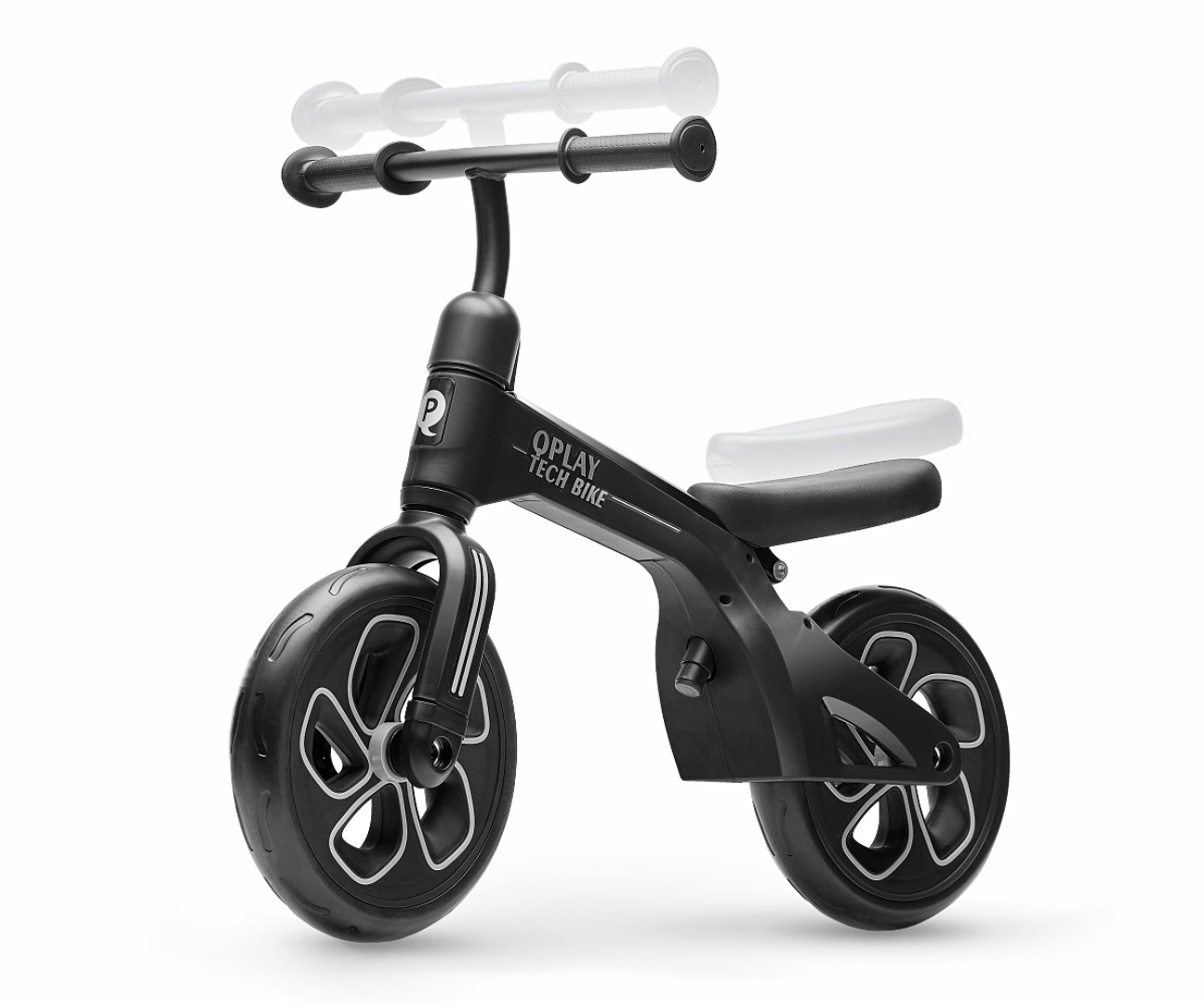 MILLY MALLY Qplay Balance dviratis Tech juoda - Image 4