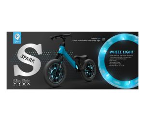 MILLY MALLY Qplay Balance dviratis Spark blue