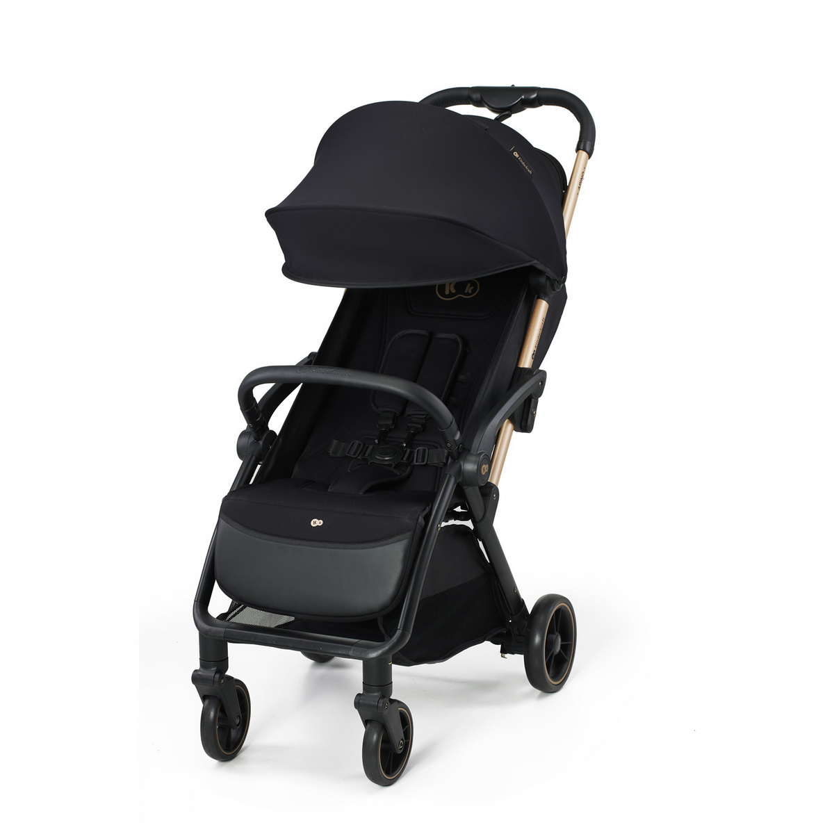 KINDERKRAFT APINO RAVEN BLACK vežimėlis
