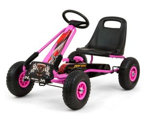MILLY MALLY Thor Pink Pedal Go Kart