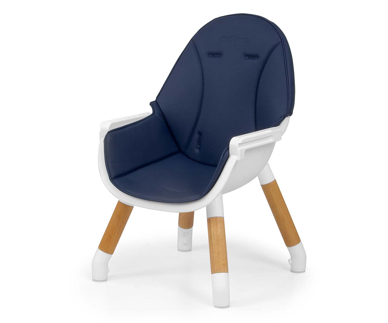 MILLY MALLY 2in1 maitinimo kėdutė Malmo Navy – kūdikių prekė