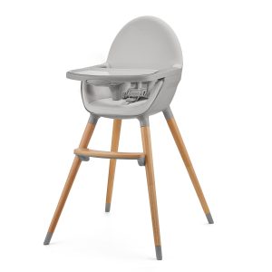 KINDERKRAFT FINI 2 maitinimo kėdutė, pilka