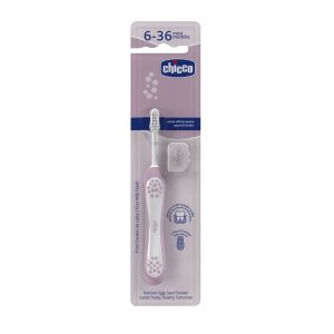 CHICCO Lila dantų šepetėlis 6-36 m