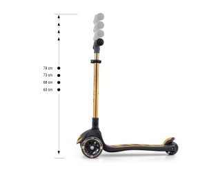 MILLY MALLY Motoroleris SCOOTER Boogie auksinis