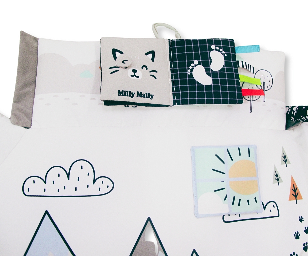 MILLY MALLY Kūdikių kilimėlis 5in1 Minky – kūdikių prekė
