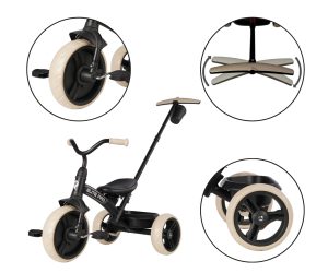 MILLY MALLY Qplay Elite Pro Black triratis