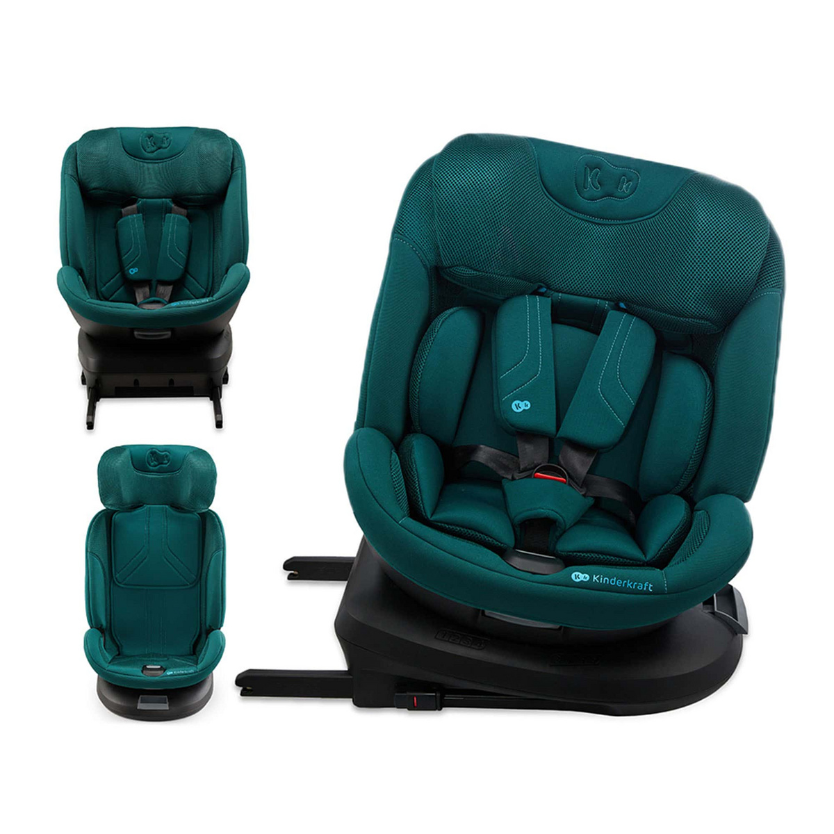 KINDERKRAFT XPEDITION 3 i-Size žalia automobilinė kėdutė - Image 2