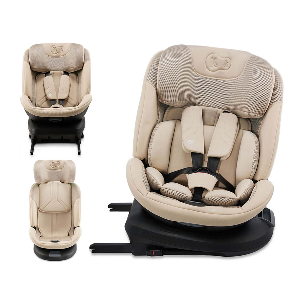 KINDERKRAFT XPEDITION 3 i-Size smėlio spalvos automobilinė kėdutė - Image 2