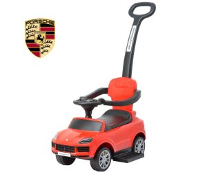 MILLY MALLY Transporto priemonė su rankena Porsche Cayenne Red