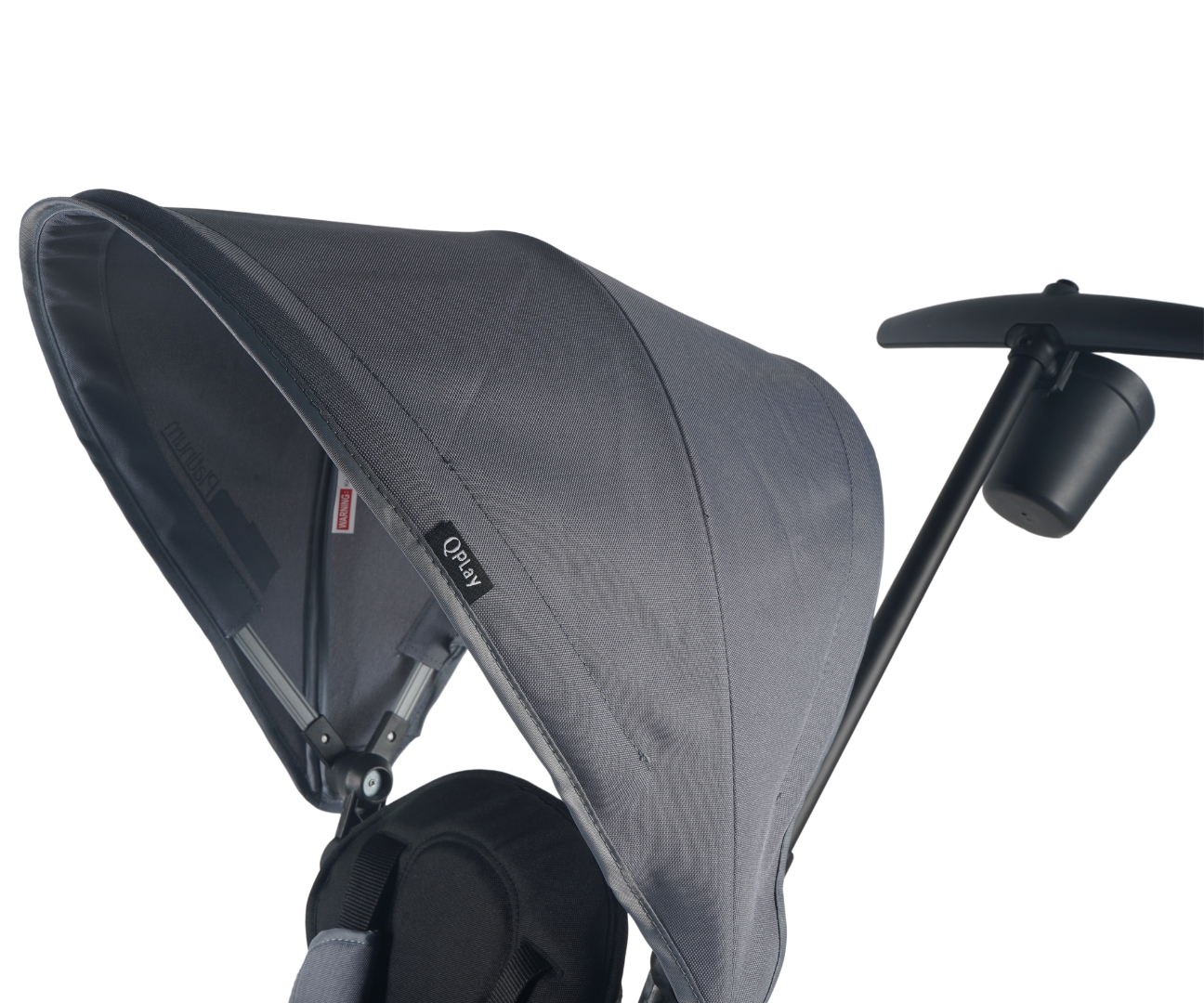 MILLY MALLY Qplay Elite Platinum Grey triratis – kūdikių prekė