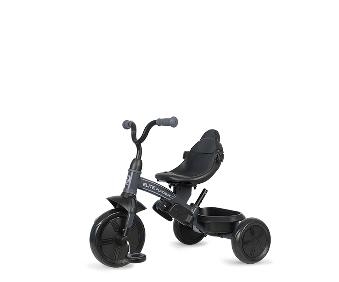 MILLY MALLY Qplay Elite Platinum Grey triratis – kūdikių prekė