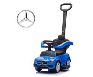 MILLY MALLY Transporto priemonė su Mercedes C-Class Blue rankena – kūdikių prekė