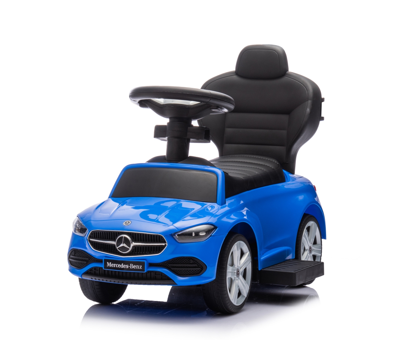 MILLY MALLY Transporto priemonė su Mercedes C-Class Blue rankena – kūdikių prekė