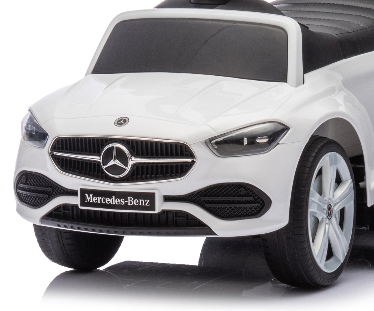 MILLY MALLY Mercedes C-Class White vairo transporto priemonė – kūdikių prekė