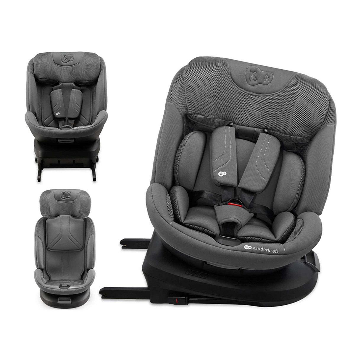 KINDERKRAFT XPEDITION 3 i-Size autokėdutė pilka