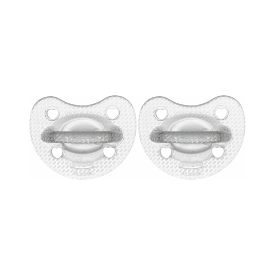 CHICCO PF CRYSTAL čiulptukas 6-16m 2 vnt.