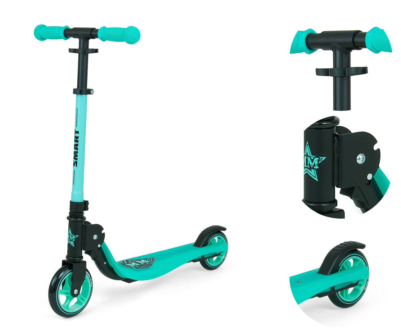 MILLY MALLY Paspirtukas Paspirtukas Smart Mint – kūdikių prekė