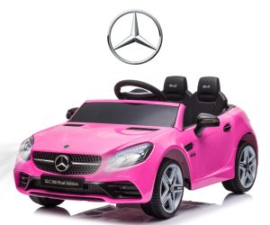 MILLY MALLY Mercedes Benz SLC Pink, akumuliatoriumi varoma transporto priemonė