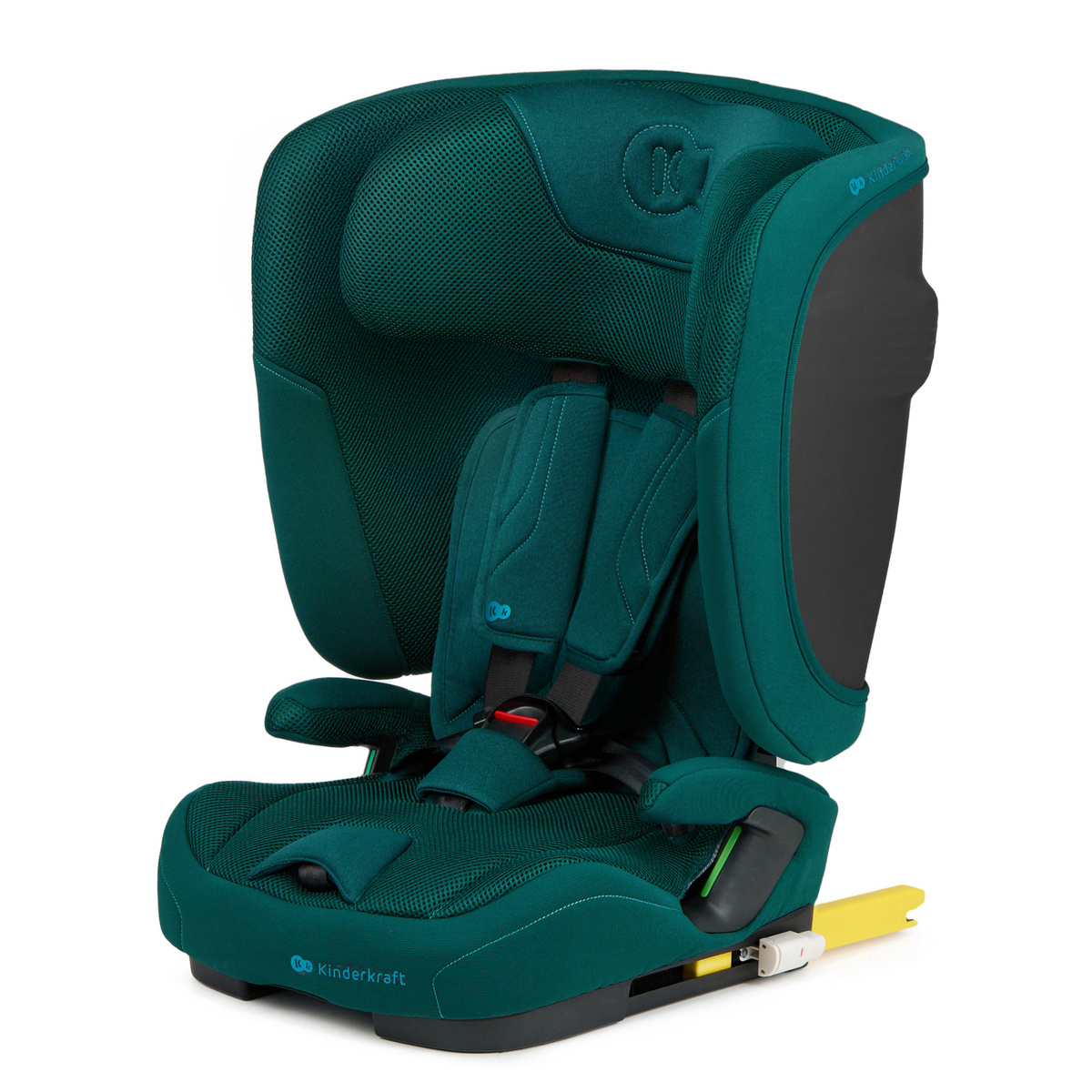 KINDERKRAFT FIX2GO i-Size autokėdutė 76-150cm žalia