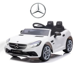 MILLY MALLY Mercedes-Benz SLC Balta akumuliatoriumi varoma transporto priemonė
