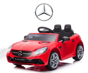 MILLY MALLY Mercedes-Benz SLC Raudona akumuliatoriumi varoma transporto priemonė