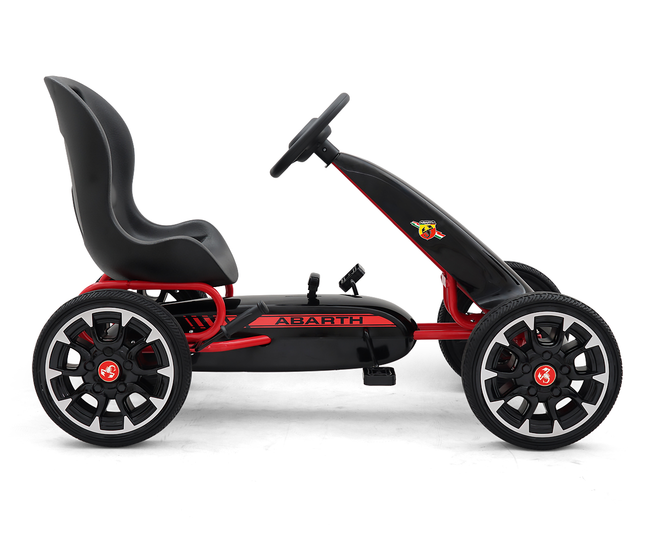 MILLY MALLY Abarth Black pedalinis gokartas – kūdikių prekė