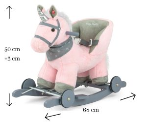 MILLY MALLY Polly Pink vienaragis arklys