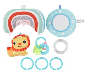 MILLY MALLY TinyMini JL656-2A Mokomasis kilimėlis 2in1 Linksmybės kalnuose