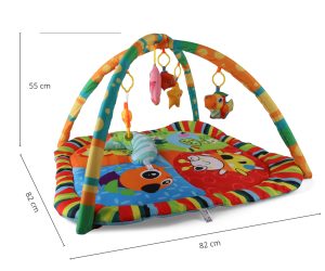 MILLY MALLY TinyMini JL624-1D Lavinantis kilimėlis Spalvingi gyvūnai