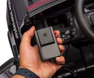 MILLY MALLY Ford Ranger Police juoda akumuliatoriumi varoma transporto priemonė