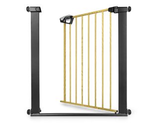 MILLY MALLY Apsauginiai vartai - laiptų turėklai Guardy 83 Black Natural