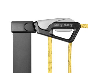 MILLY MALLY Saugūs vartai - laiptų turėklai su prailginimu Guardy 104 Black Natural