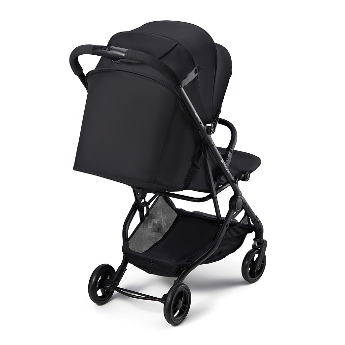 KINDERKRAFT INDY 3 Coal Black vežimėlis – kūdikių prekė